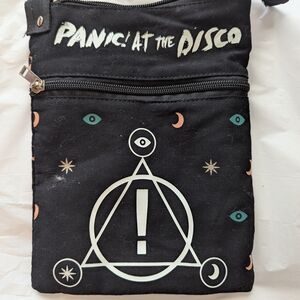 Panic! At The Disco Black Crossbody Bag NWOT